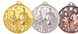 Medaille Laufen Leichtathletik