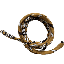silk twill bracelet "latte macchiato"