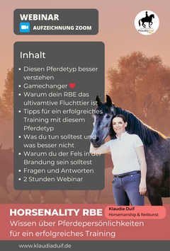 Horsenalities - Die Horsenality RBE • Diesen Pferdetyp besser verstehen und mehr Motivation erreichen