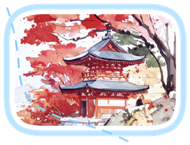Stage DESSIN ET AQUARELLE "Automne à Kyoto" - samedi 18 octobre 2025 - Paris 2ème