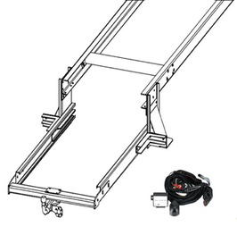 Trekhaak inclusief frameverlenging Iveco Daily vanaf 2006 en elektrische kabelset