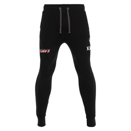 MACRON Harp Sweatpants schwarz mit Sieglarer TV Logo und Initialen
