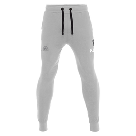MACRON Harp Sweatpants grau mit Sieglarer TV Logo und Initialen