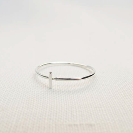 Ring Simple Bar Silver