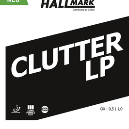 HALLMARK Clutter LP (spezialbehandelt) rot OX / schwarz OX / violett OX - NEUERSCHEINUNG 2023!