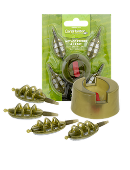 Carp Hunter Method Feeder Set 4+1