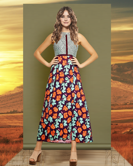 BABA® | Abela Long Dress