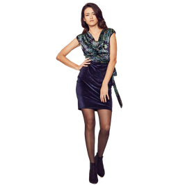 baba® | Avela Samtdress