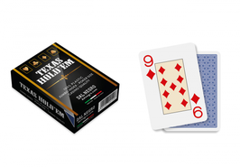 Dal Negro Carte Texas Poker Pro Blu