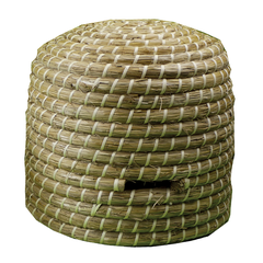 Ruche en paille authentique