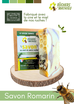 Notre savon Romarin 100g
