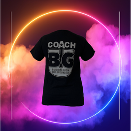 NEW STEEL GREY  BGU Black T-Shirt COACH