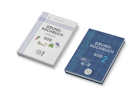 Welcome-Paket: Grundkochbuch Süd  1 + 2 inkl. Gratis Geschirrtuch