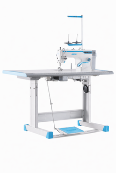 Industrienähmaschine Jack F6 Schnellnäher mit automatischer Fadenabschneider Servomotor Bedienfeld  im Kopf