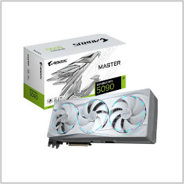NVIDIA - GIGABYTE AORUS GeForce RTX 5090 MASTER ICE 32G