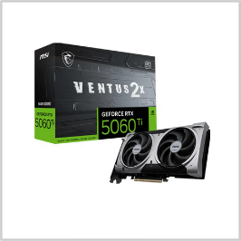 NVIDIA - MSI GeForce RTX 5060 Ti 16G VENTUS 2X OC PLUS