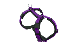 dogfellow EASY Geschirr schwarz/lila Größe L