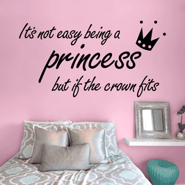 It's not easy being a princess, but if the crown fits (large)