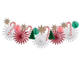 Girlande Xmas Honeycomb