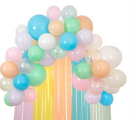 Pastell ballon Streamer Garland Kit 50 balloons