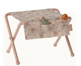 Wickeltisch Babymaus rosa