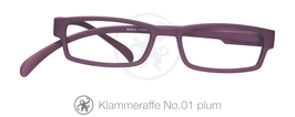 Klammeraffe® No. 01 plum