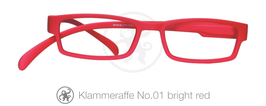 Klammeraffe® No. 01 bright red