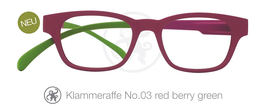 Klammeraffe® No. 03 red-berry-green