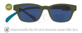 Klammeraffe® No. 03 Sonne-Bifokal olive-brownie-ocean