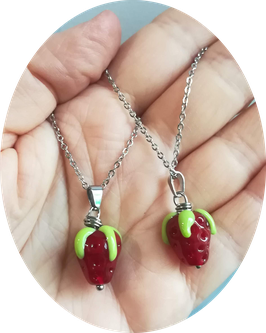 Collier fraise