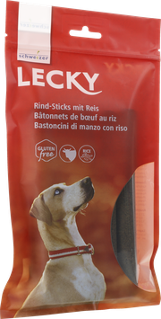 Lecky Rind Sticks mit Reis 5 Stk.