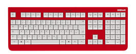 Hot Chilli (weiß) - OliWooD Funk Tastatur