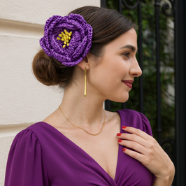 Broche Peonía