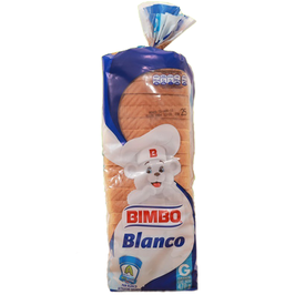 Pan Bimbo Blanco Tajado