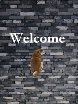 商品名 ⑧welcome壁紙