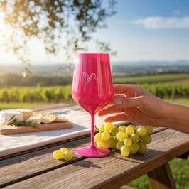 Weinkelch pink