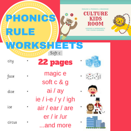 Phonics Rule Worksheets