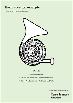 Horn audition excerpts - Piano accompaniment: Volume 2