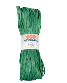Rafia ADRIAFIL - Verde smeraldo - 73