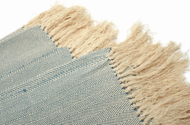 XXL Decke | Überwurf °HyggeTraum° – Grau-Blau / Beige