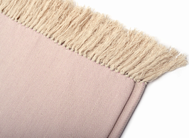 XXL Decke | Überwurf °HyggeTraum° – Rose / Beige