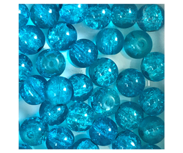 Glas Perlen Blau | 8MM
