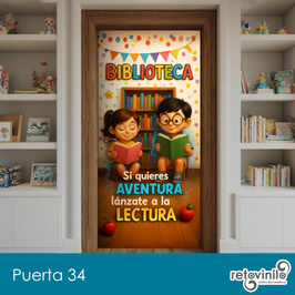 Puerta la aventura es la lectura