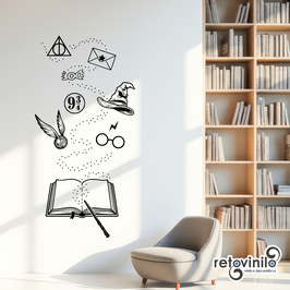 Vinilo educativo - Lectura Mágica