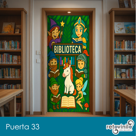 Puerta Biblioteca de Fantasía