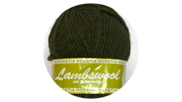 Horstia Lambswool dünn Fb. 173 dkl.braun