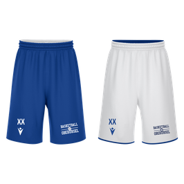 MACRON X500 Wendeshorts royal blau-weiß mit TSGO Basketball-Logo