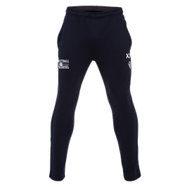 MACRON Dahlia Sweatpants navy mit kleinem weißen TSGO Basketball-Logo und Initialen