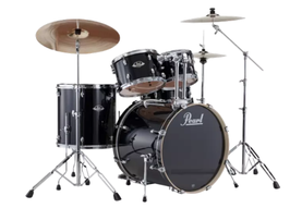 BATERÍA PEARL KIT EXX EXPORT 2218B/1208T/1309T/1616F + 1455S - JET BLACK