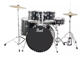 BATERÍA PEARL KIT ROADSHOW 1812B/1007T/1208T/1410F + 1350S - JET BLACK